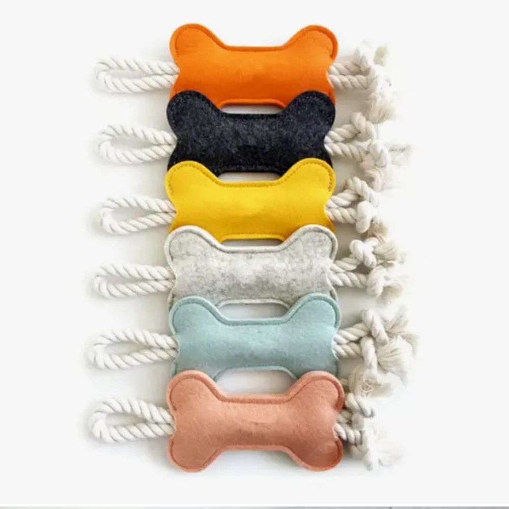 Chew dog cotton bone with rope toys For Puppies and Dogs Pet Toys